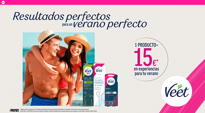 Ahorra en experiencias con Veet