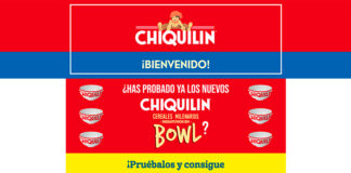 Consigue un bowl gratis con Chiquilín Consigue un bowl gratis con Chiquilín