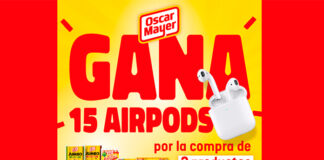Gana 15 Airpods con Oscar Mayer Gana 15 Airpods con Oscar Mayer