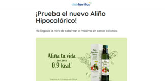 Muestras gratis de Aliño Hipocalórico Ordesa Muestras gratis de Aliño Hipocalórico Ordesa