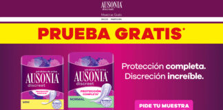 Prueba gratis Ausonia Discreet Prueba gratis Ausonia Discreet