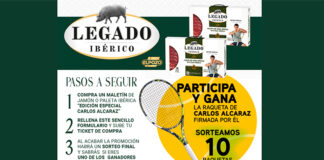 Sorteo de raquetas de Legado Ibérico Sorteo de raquetas de Legado Ibérico