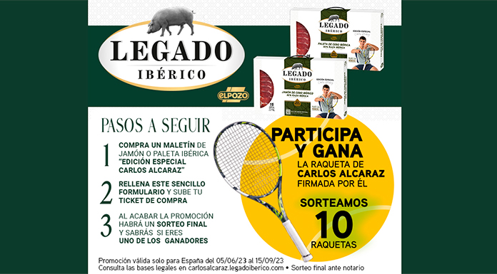 Sorteo de raquetas de Legado Ibérico