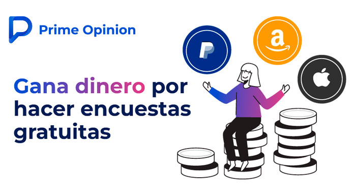 Gana dinero al hacer encuestas con Prime Opinion