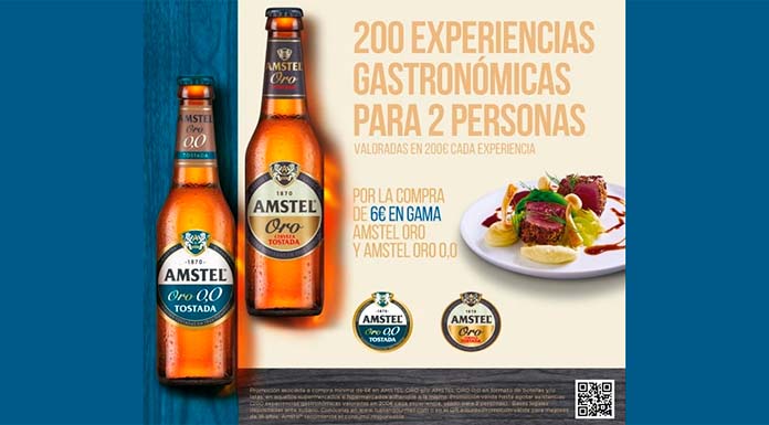 200 experiencias gastronómicas con Amstel