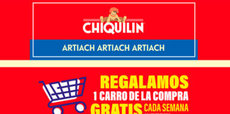 Chiquilín regala 1 carro de la compra cada semana Chiquilín regala 1 carro de la compra cada semana