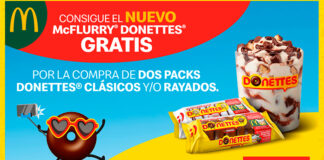 Consigue McFlurry Donettes gratis Consigue McFlurry Donettes gratis