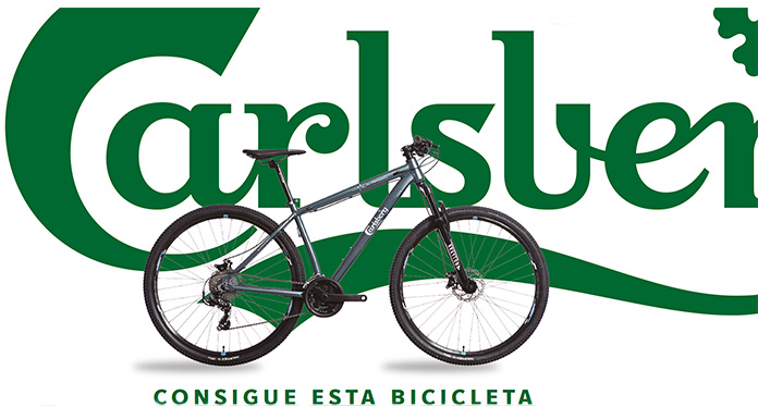 Consigue una bicicleta con Carlsberg