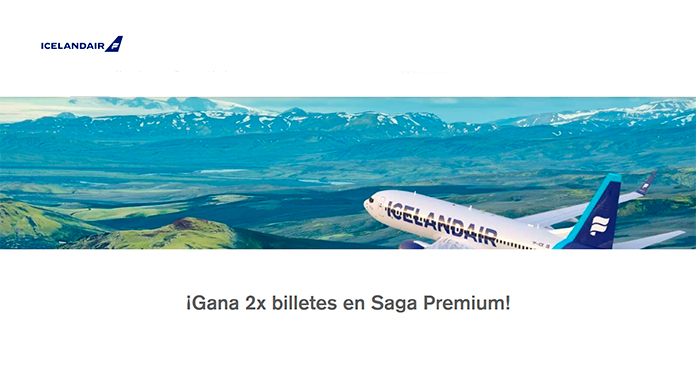 Gana billetes en Saga Premium con Icelandair