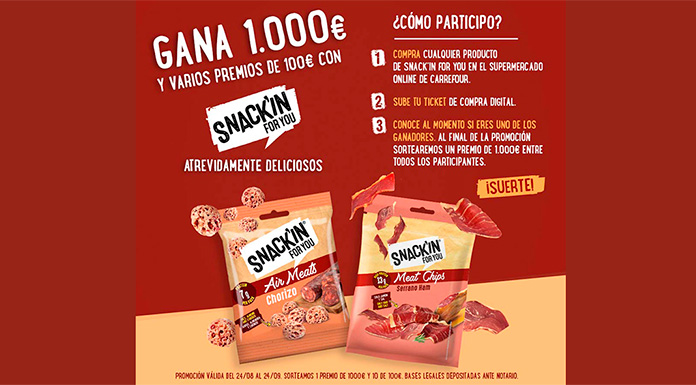 Gana premios con Snack'In For You