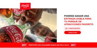 Gana una entrada doble para un parque de atracciones con Coca Cola Gana una entrada doble para un parque de atracciones con Coca Cola