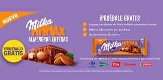 Prueba gratis Milka MMMax Almendras Enteras Prueba gratis Milka MMMax Almendras Enteras