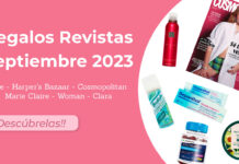 Regalos Revistas Septiembre 2023 Regalos de las revistas de Septiembre 2023