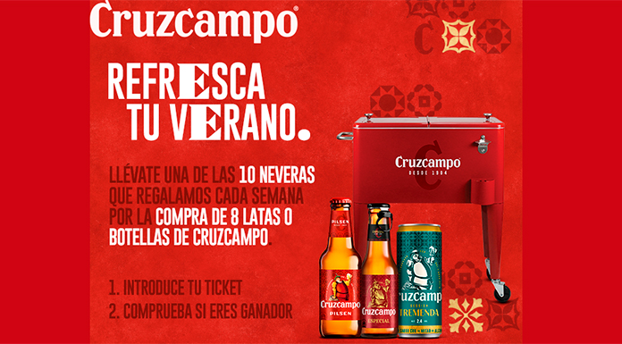 Sorteo de neveras de Cruzcampo