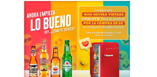 Consigue una mini nevera vintage con Heineken Consigue una mini nevera vintage con Heineken