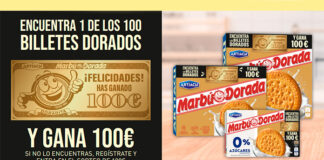 Encuentra el billete dorado de Marbú Encuentra el billete dorado de Marbú