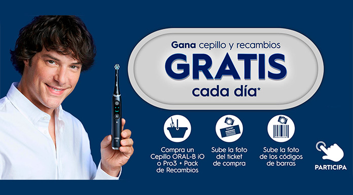 Gana cepillo y recambios gratis con Oral B