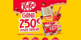 Gana euros con Kit Kat Gana euros con Kit Kat