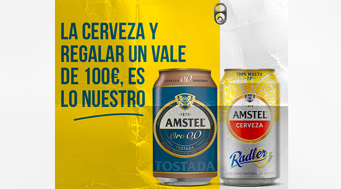 Gana un vale de 100 euros con Amstel