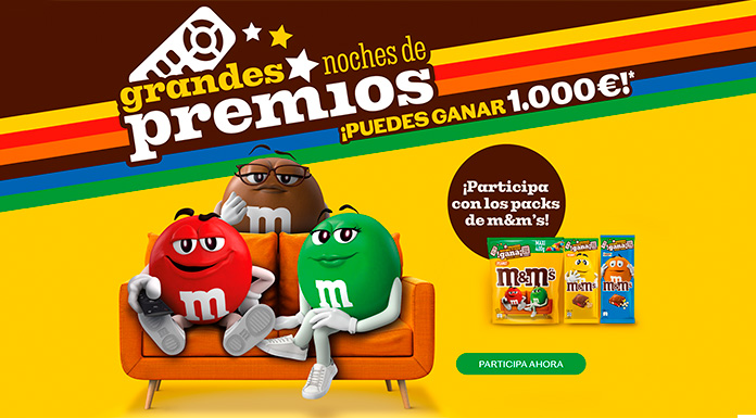 Grandes noches de premios con M&M's