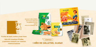 Gratis 1 año de galletas Florbú Gratis 1 año de galletas Florbú