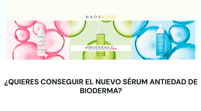 Muestras gratis de Sérum Bioderma