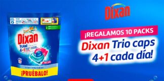 Regalan packs Dixan Trio Caps 4+1 Regalan packs Dixan Trio Caps 4+1