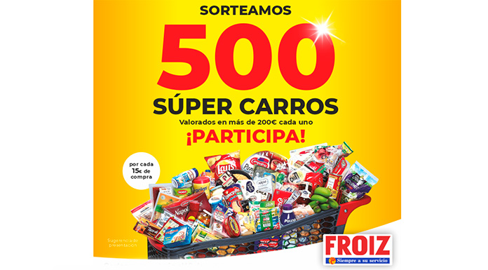 Sorteo de súper carros de Froiz