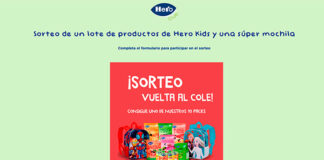 Sorteo de un lote de productos de Hero Kids y una mochila Sorteo de un lote de productos de Hero Kids y una mochila