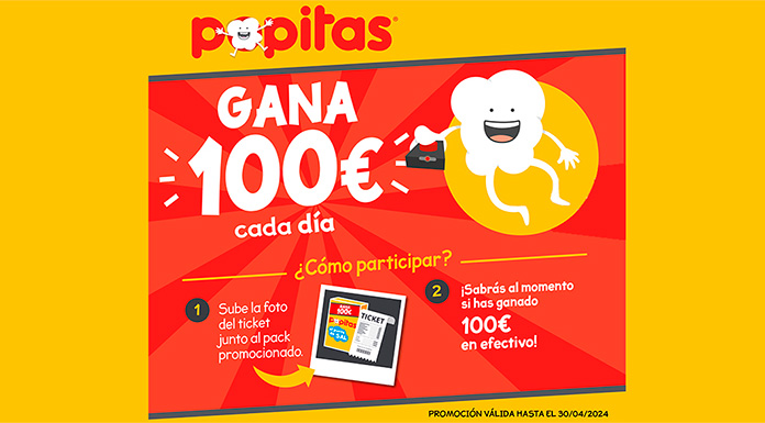 Gana 100 euros con Popitas