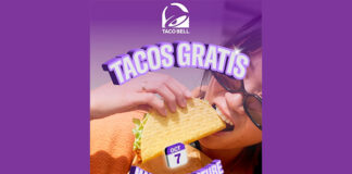 Tacos gratis en Taco Bell Tacos gratis en Taco Bell