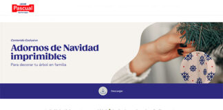 Adornos de Navidad imprimibles de Leche Pascual Adornos de Navidad imprimibles de Leche Pascual