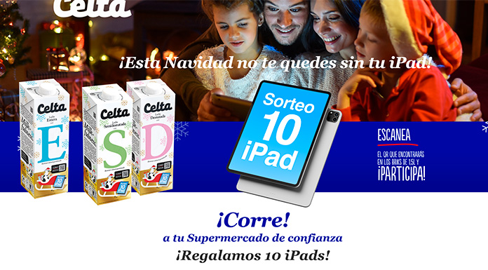 Sorteo de 10 iPad con Celta