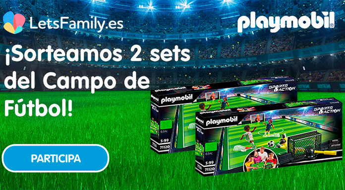 Sorteo de sets del campo de Fútbol de Playmobil de Lets Family