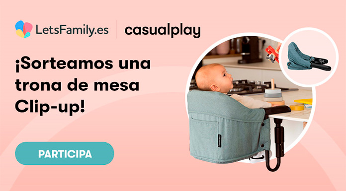 Sorteo de una trona de mesa Clip-Up de Lets Family