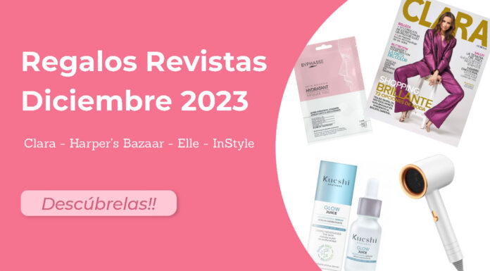 Regalos revistas de DIciembre 2023