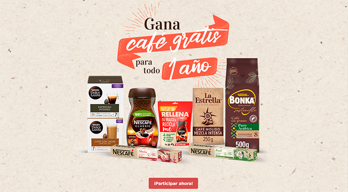 Café gratis con Nescafé