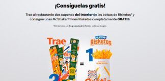 Consigue gratis McShaker Fries Risketos Consigue gratis McShaker Fries Risketos