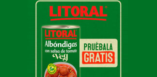 Prueba gratis Litoral Veg Albóndigas con tomate Prueba gratis Litoral Veg Albóndigas con tomate