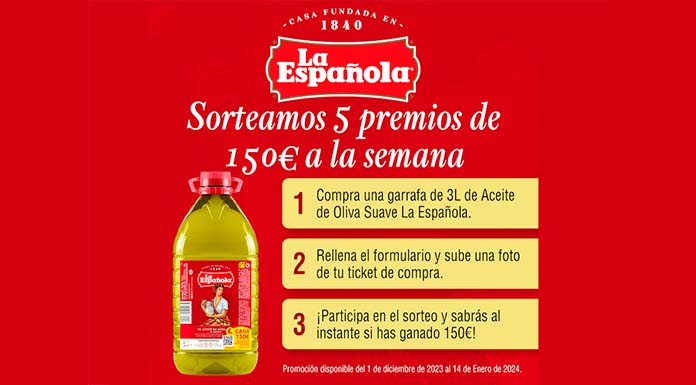 Sorteo de premios de La Española
