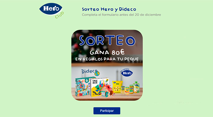 Sorteo Hero y Dideco