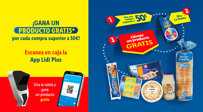 Consigue premios con Cheque Plus de Lidl