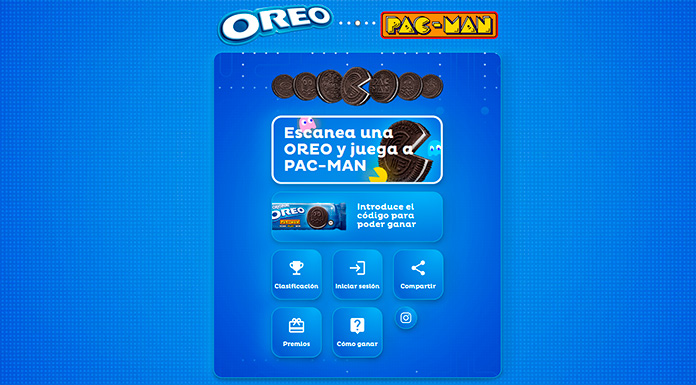 Promoción Oreo x Pac-Man