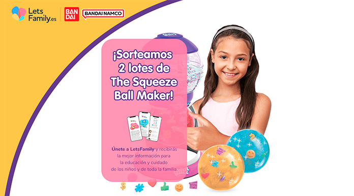 Sorteo de 2 lotes de The Squeeze Ball Maker de Lets Family