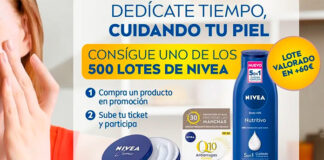 Sorteo de 500 lotes de Nivea Sorteo de 500 lotes de Nivea