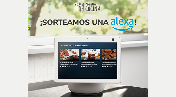 Sorteo de una Alexa de Nestlé Family Club