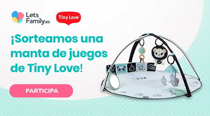 Sorteo de una manta de juegos Gymini Black & White Décor de Tiny Love de Lets Family