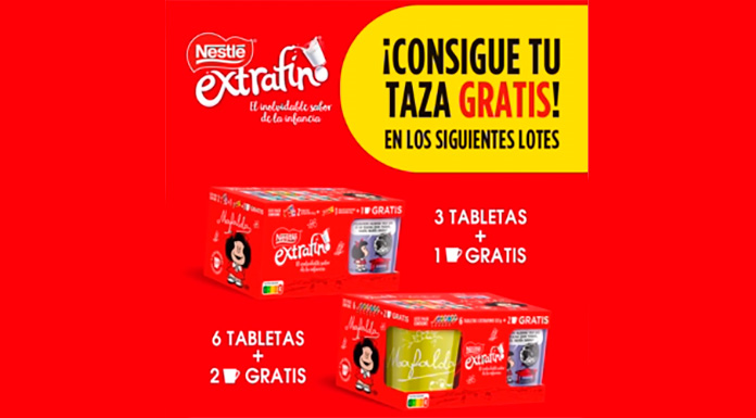 Colecciona tazas Nestlé Extrafino