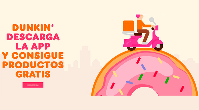 Consigue productos gratis con Dunkin