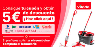 Consigue un cupón con Vileda Consigue un cupón con Vileda